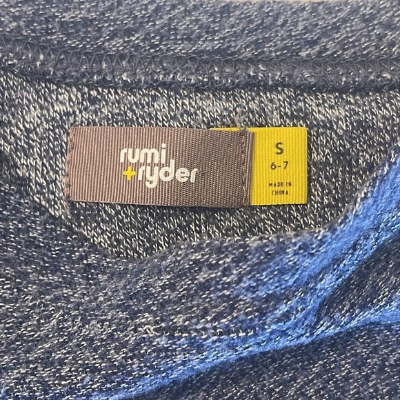 Bundle (2) Rumi+Ryder Unicorn & Heart Sequence Long Sleeve Shirt - Size 6-7 - Picture 10 of 13